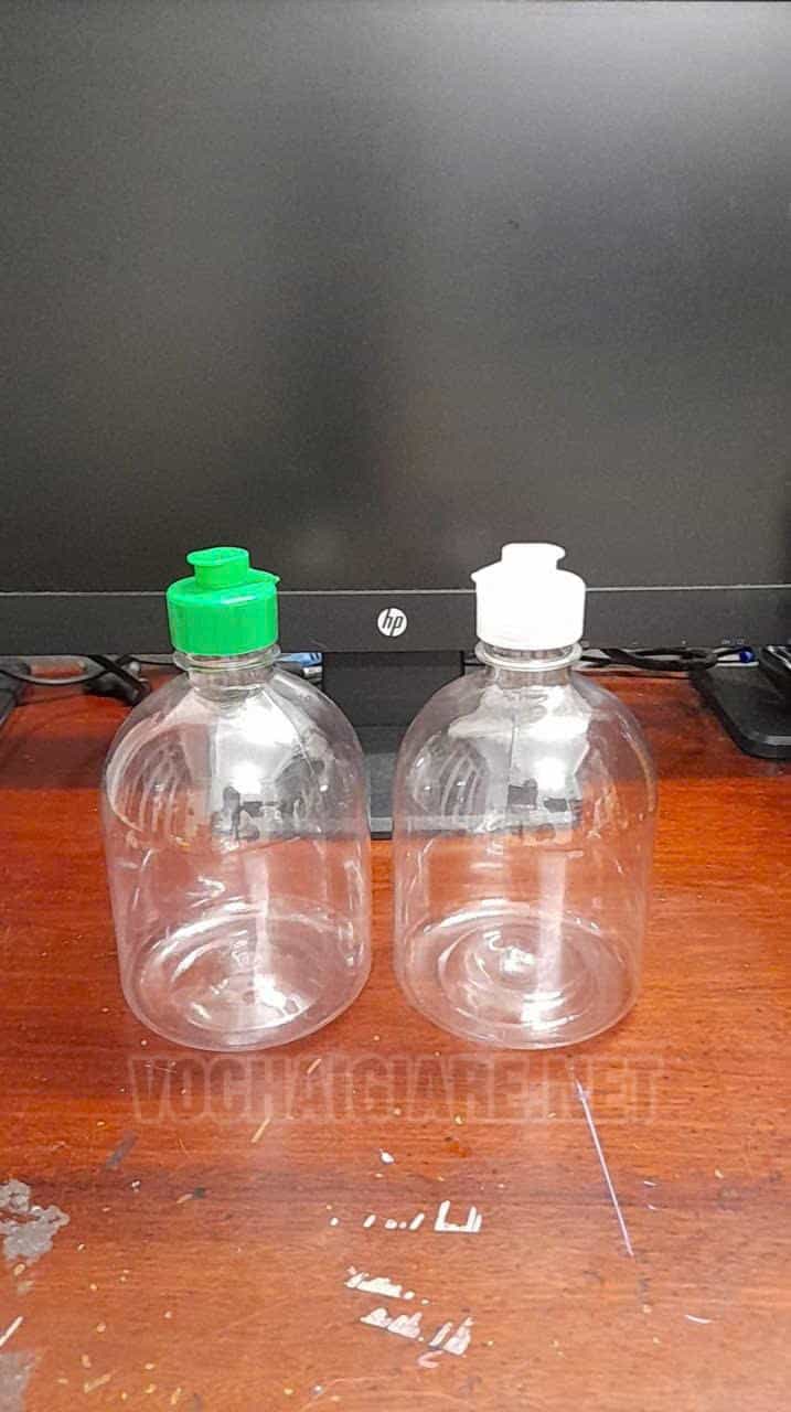 Chai nhựa PET lùn 500ml - Hình ảnh 4
