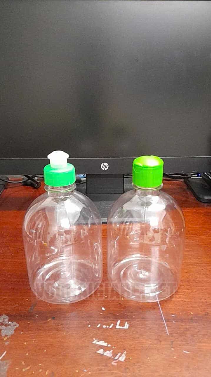Chai nhựa PET lùn 500ml - Hình ảnh 2