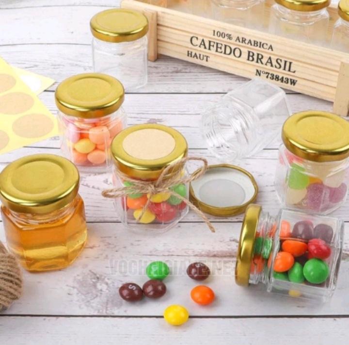 Hũ thủy tinh lục giác 80ml - Ảnh 5