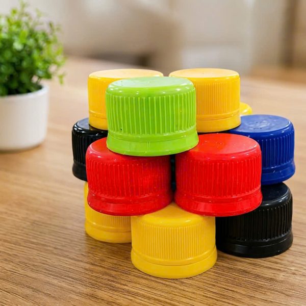 Nắp nhưa chịu Gas màu vàng