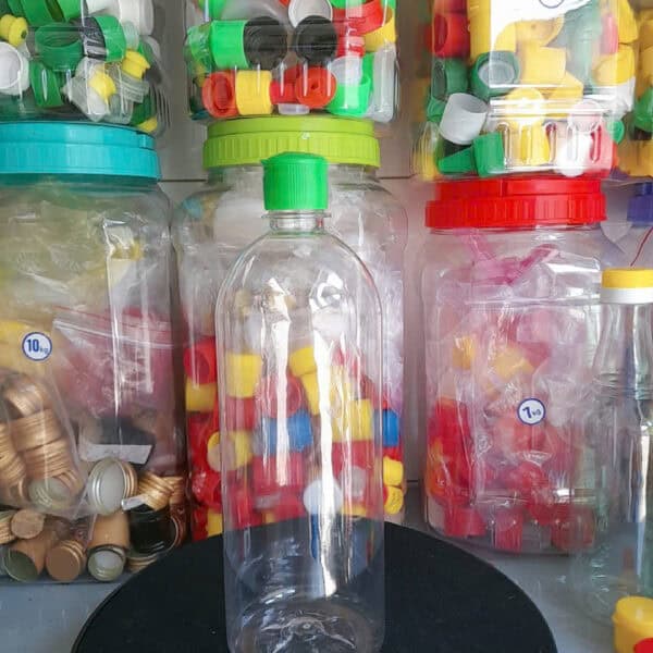 Chai nhựa 1 lít nắp bật