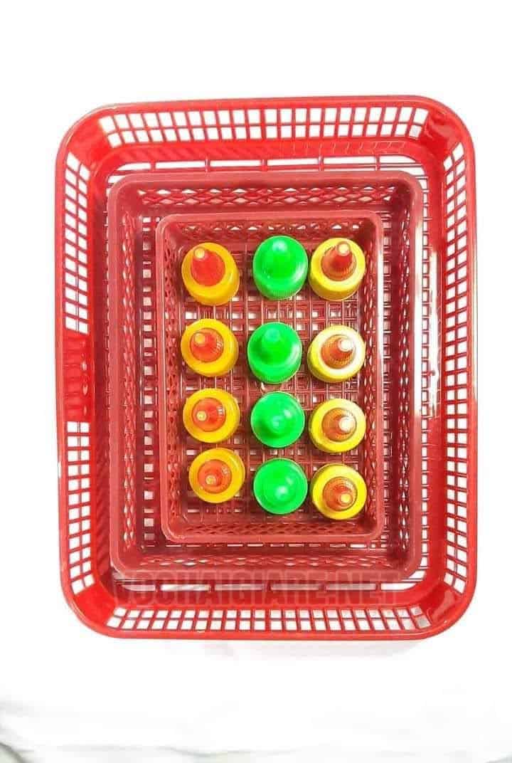 nắp chai nhựa pet tương cà - tương ớt - Hình ảnh 3