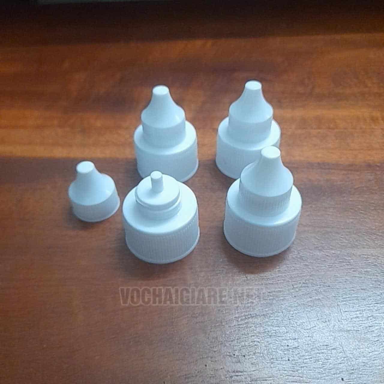 Nắp chai nước muối sinh lý - cổ cao - Hình ảnh 2