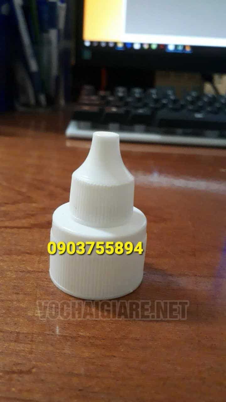 Nắp chai nước muối sinh lý - cổ cao - Hình ảnh 5